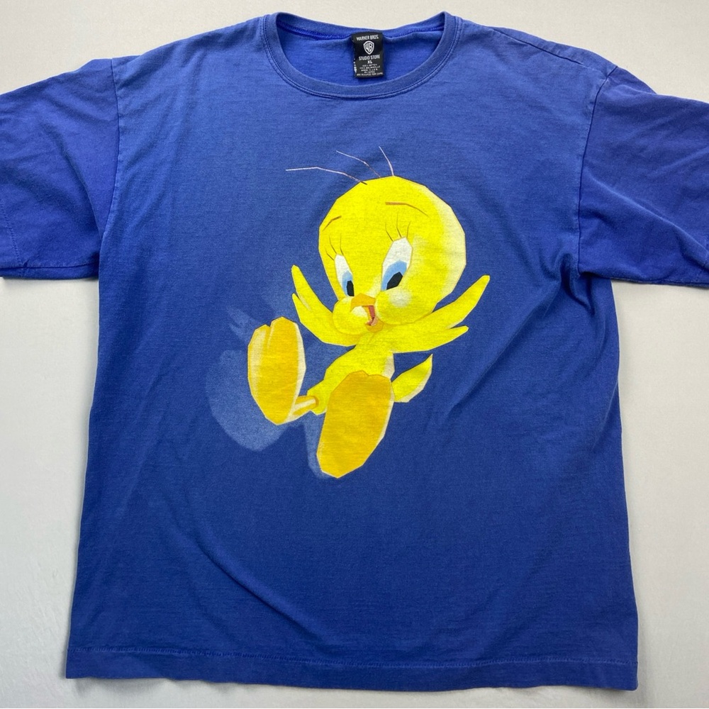 Vintage Tweety Bird Shirt Warner Bros Studio Store Men’s XL USA Single Stitch